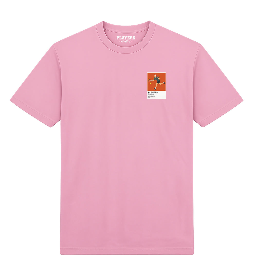 Jannik Sinner Tennis Icon Frame Men's T-Shirt
