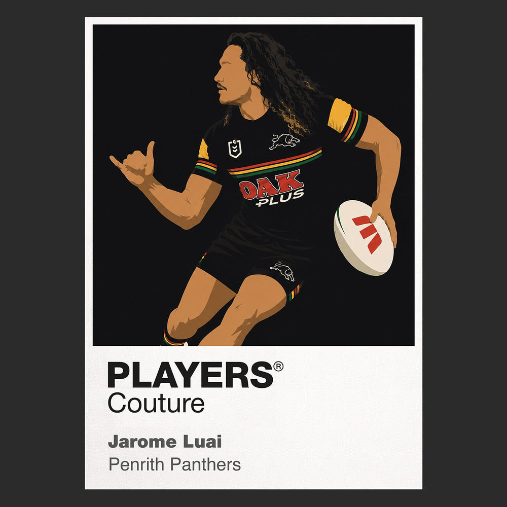 Jarome Luai Penrith Panthers rugby league hoodie black