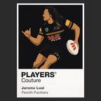 Jarome Luai Penrith Panthers rugby league T-shirt black
