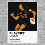 Jarome Luai Penrith Panthers rugby league T-shirt grey