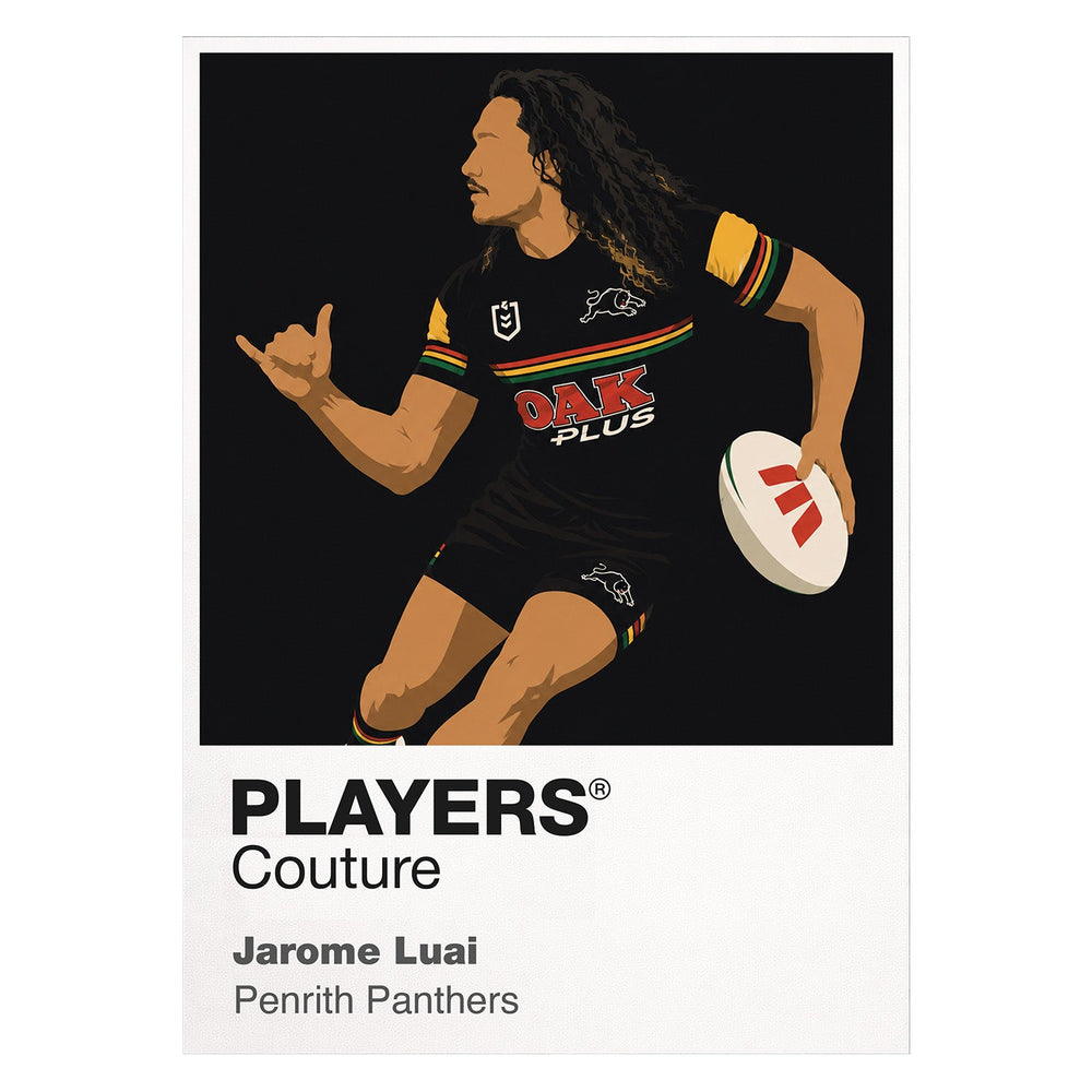 Jarome Luai Penrith Panthers rugby league hoodie white