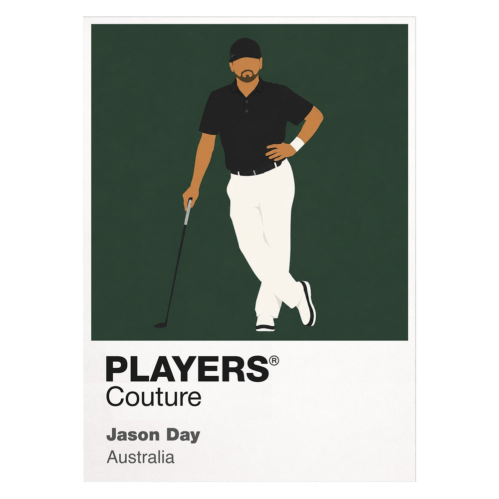 Jason Day Golf Icon Frame Men's Polo Shirt