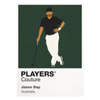 Jason Day Golf Icon Frame Men's Polo Shirt