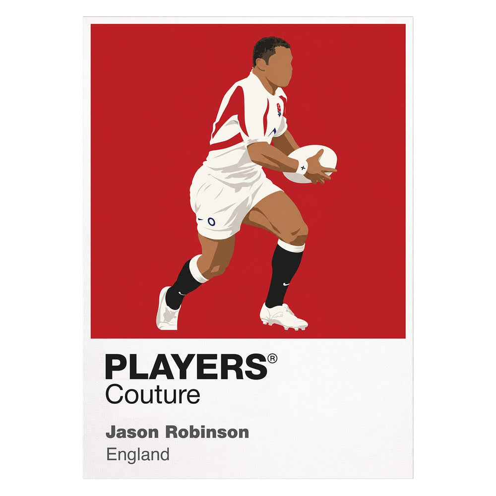Jason Robinson Rugby Union Icon Frame Men's T-Shirt – image 1