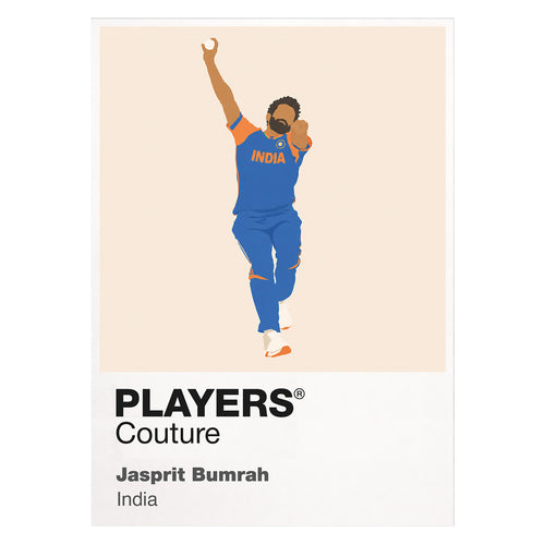 Jasprit Bumrah Cricket Icon Frame - Icon Design
