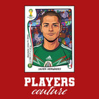 Javier Hernandez World Cup Sticker Men's Hoodie – javier hernandez red Players Couture design