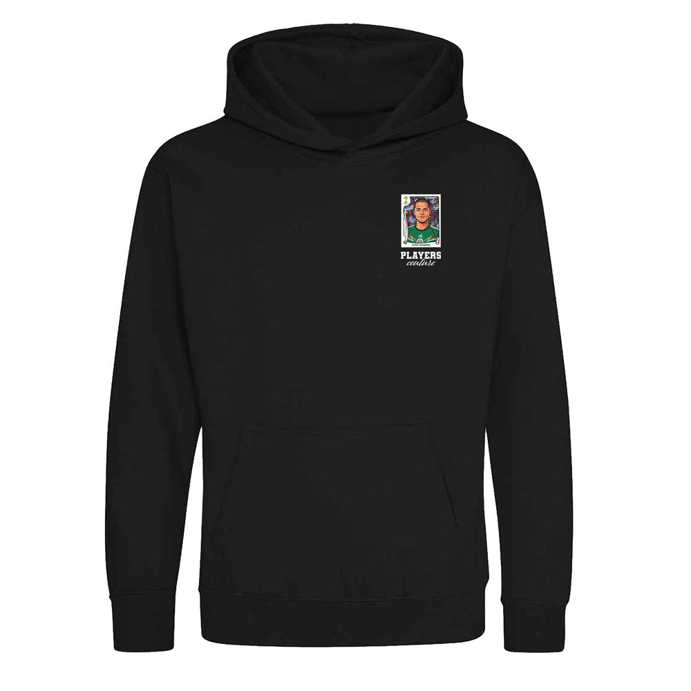 Javier Hernandez World Cup Sticker Kids Hoodie – javier hernandez sticker kids black hoodie Players Couture design