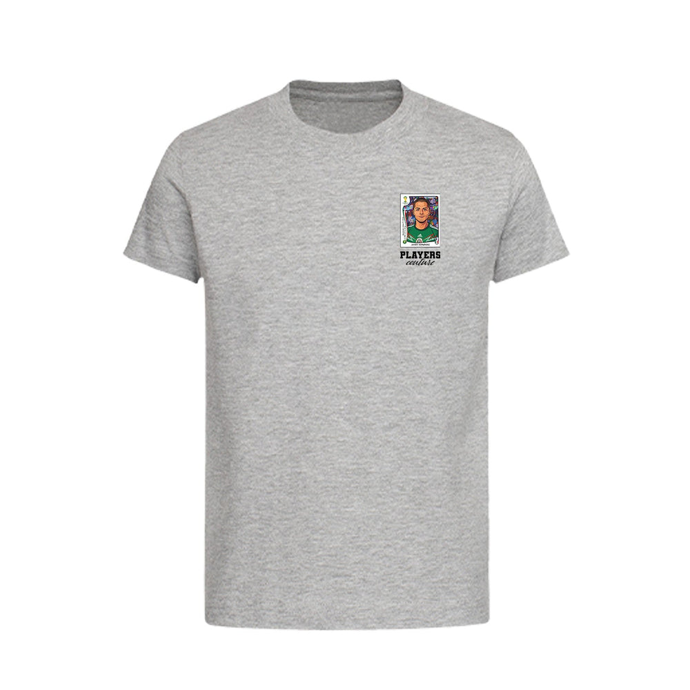 Javier Hernandez World Cup Sticker Kids T-Shirt – javier hernandez sticker kids grey tshirt Players Couture design