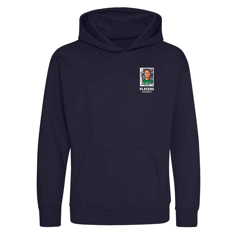 Javier Hernandez World Cup Sticker Kids Hoodie – javier hernandez sticker kids navy hoodie Players Couture design