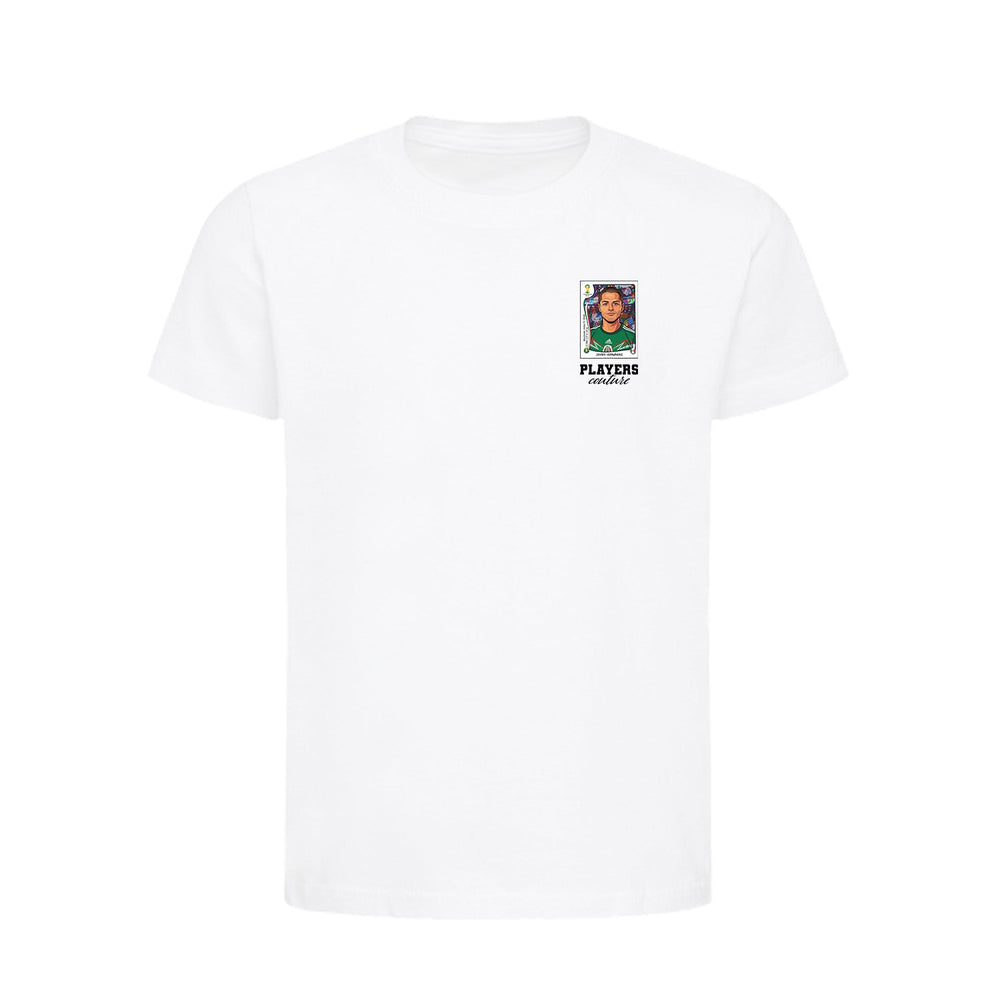 Javier Hernandez World Cup Sticker Kids T-Shirt – javier hernandez sticker kids white tshirt Players Couture design