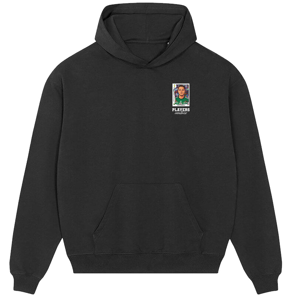Javier Hernandez World Cup Sticker Men's Hoodie – javier hernandez sticker mens black hoodie Players Couture design