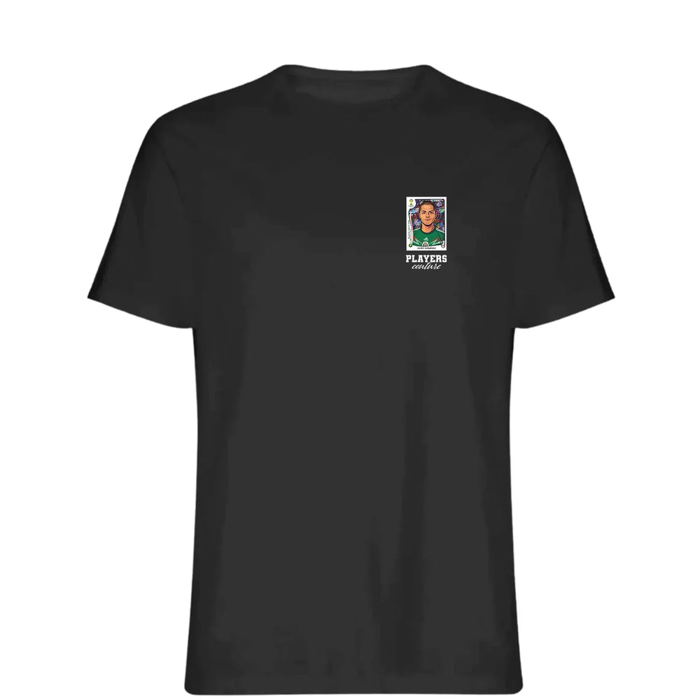 Javier Hernandez World Cup t-shirt – black men's t-shirt featuring the Javier Hernandez World Cup Players Couture logo