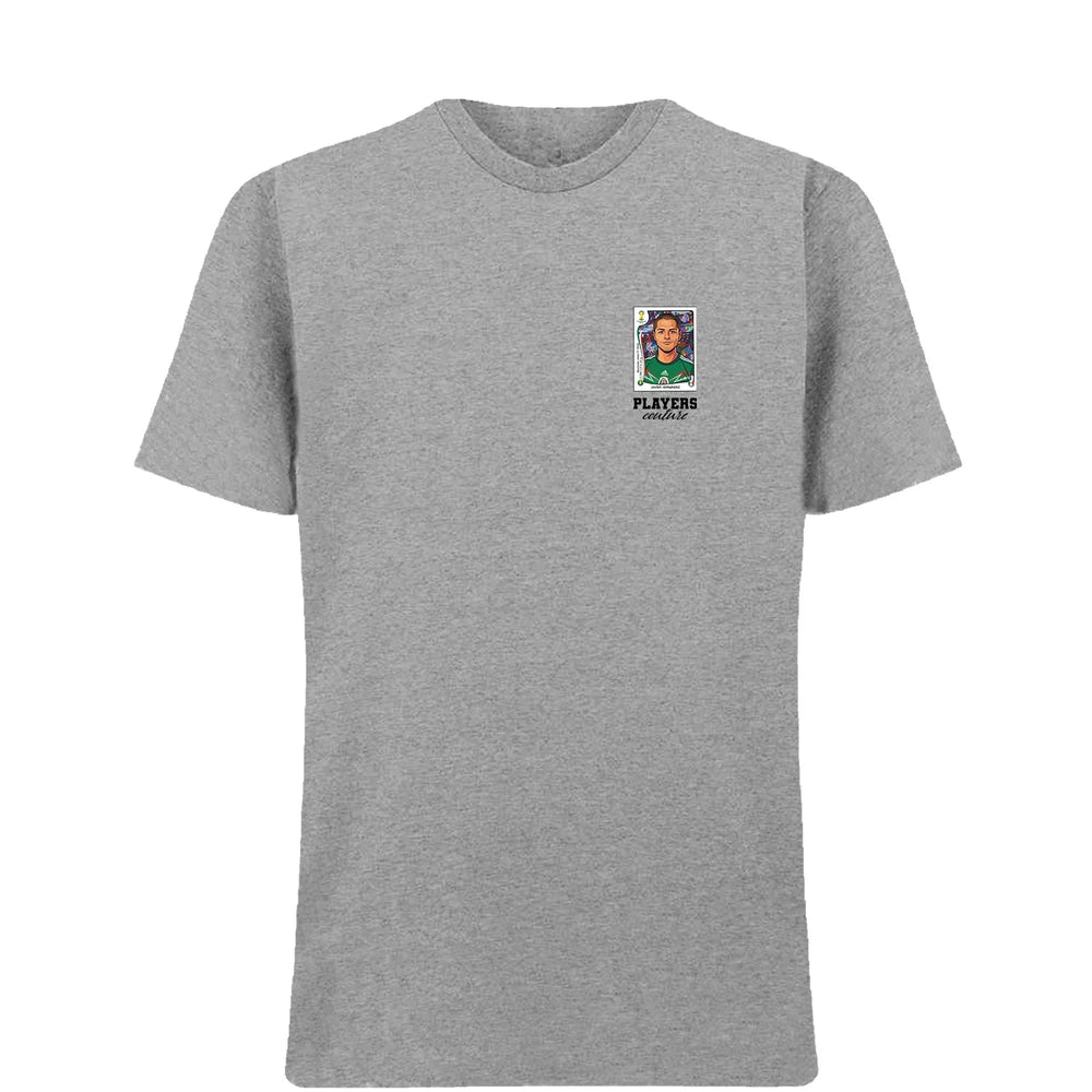 Javier Hernandez World Cup t-shirt – grey men's t-shirt featuring the Javier Hernandez World Cup Players Couture logo