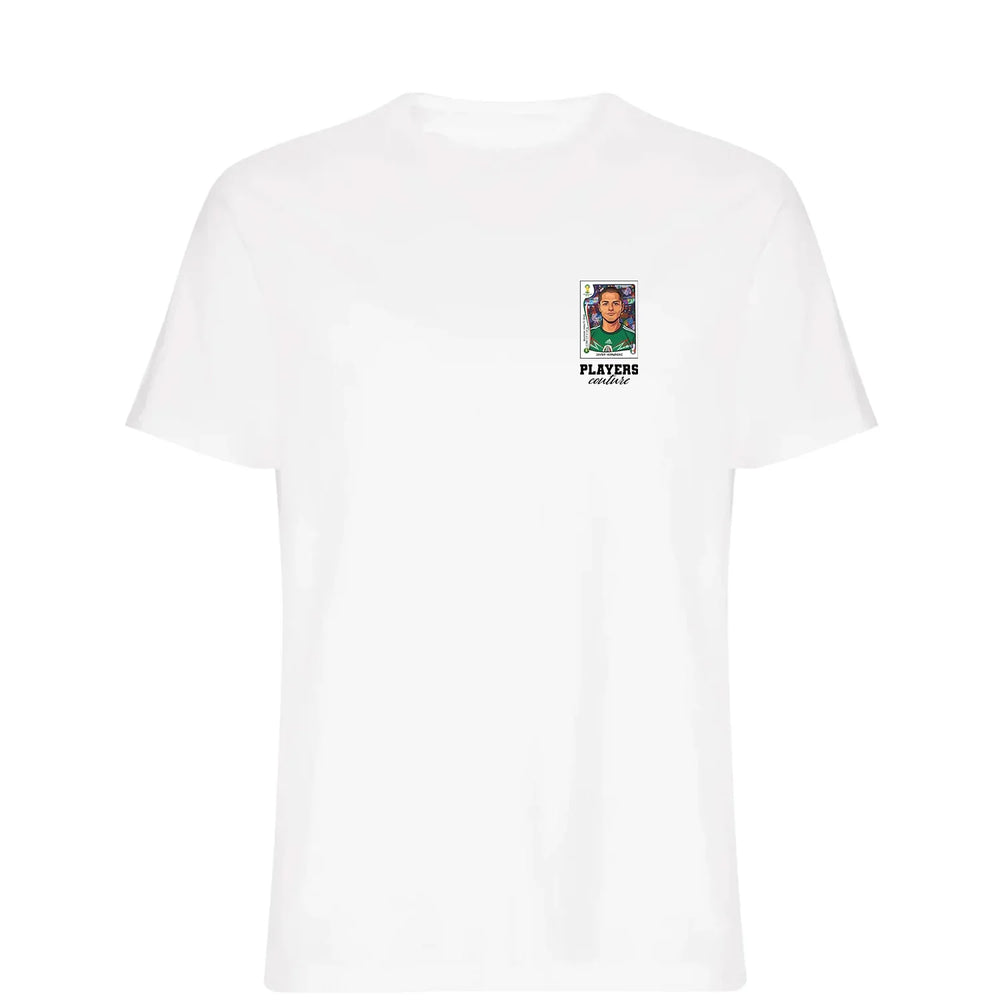 Javier Hernandez World Cup t-shirt – white men's t-shirt featuring the Javier Hernandez World Cup Players Couture logo