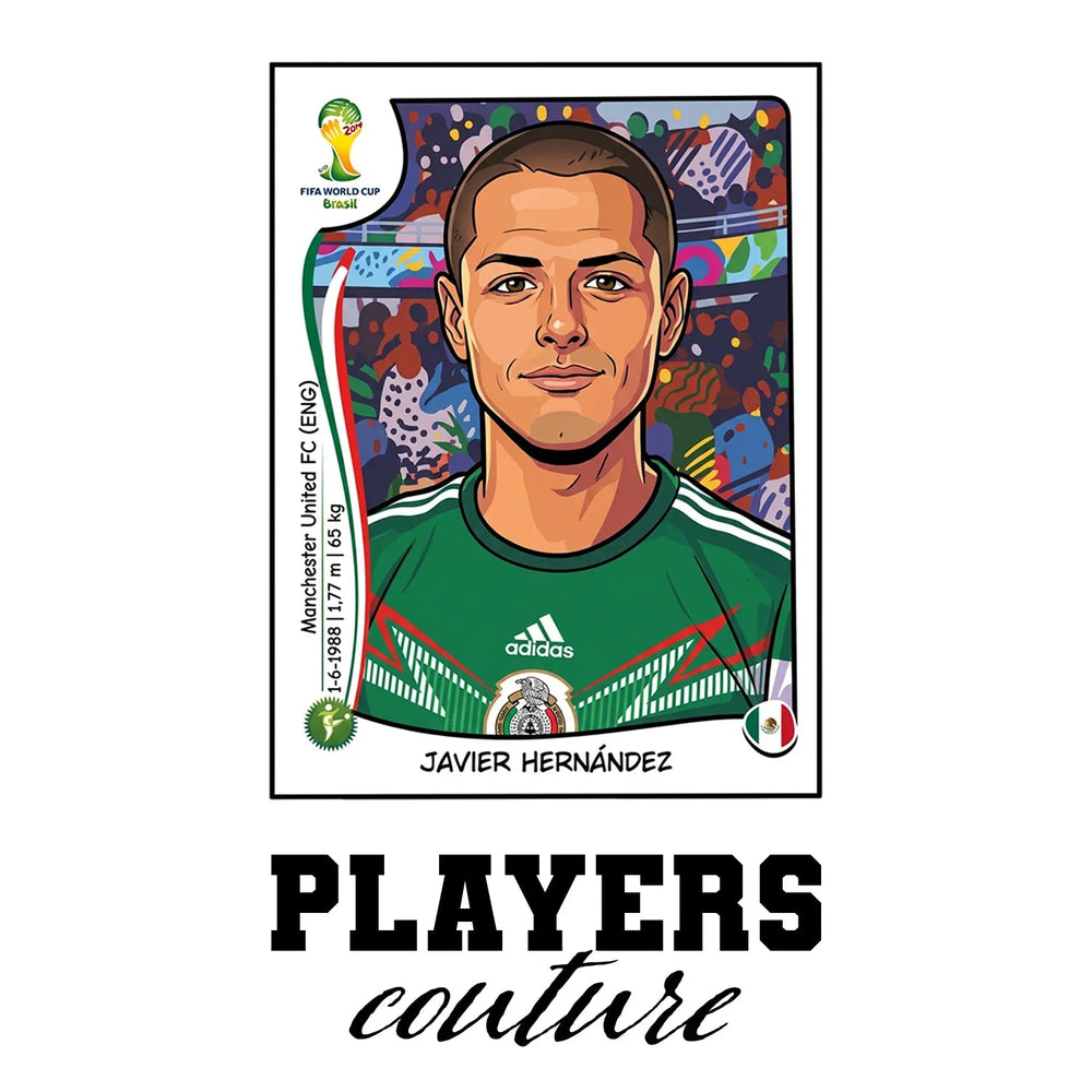 Javier Hernandez World Cup Sticker Men's Hoodie – javier hernandez white Players Couture design