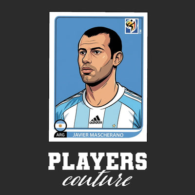 Javier Mascherano World Cup Sticker Men's Hoodie – javier mascherano black Players Couture design