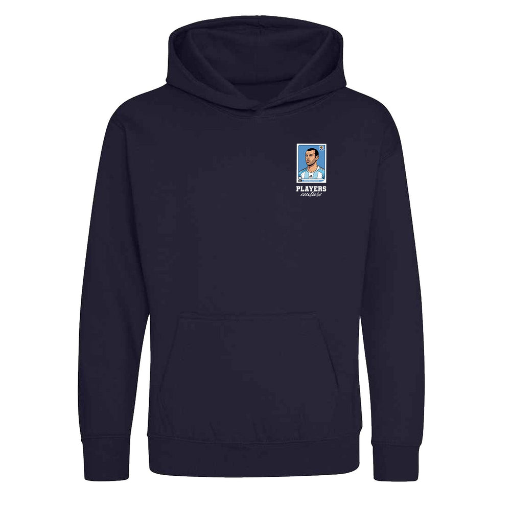 Javier Mascherano World Cup Sticker Kids Hoodie – javier mascherano sticker kids navy hoodie Players Couture design