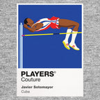 Javier Sotomayor Olympics Icon Frame artwork in grey