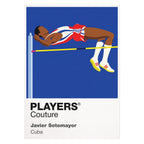 Javier Sotomayor Olympics Icon Frame artwork in white