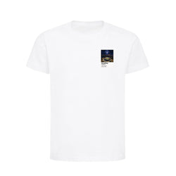 Javier Zanetti Inter Milan Icons in Lights Frame Kids T-Shirt in White