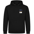 Javier Zanetti Inter Milan Icons in Lights Frame Men's Hoodie in Black