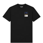 Javier Zanetti Inter Milan Icons in Lights Frame Men's T-Shirt in Black