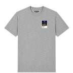 Javier Zanetti Inter Milan Icons in Lights Frame Men's T-Shirt in Gray