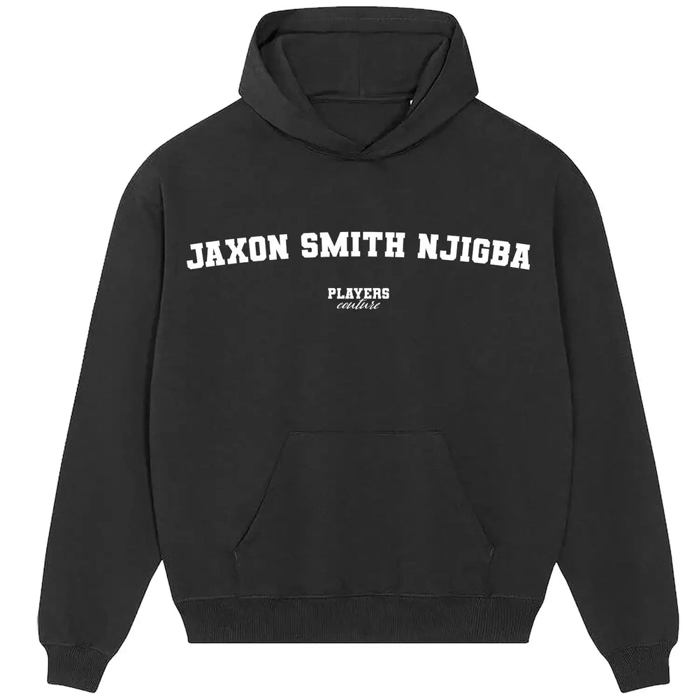 Jaxon Smith Njigba Players Couture Men's Casual Hoodie - Black / S | American Football, Hoodies, Men's, Name Collection, Seattle Seahawks