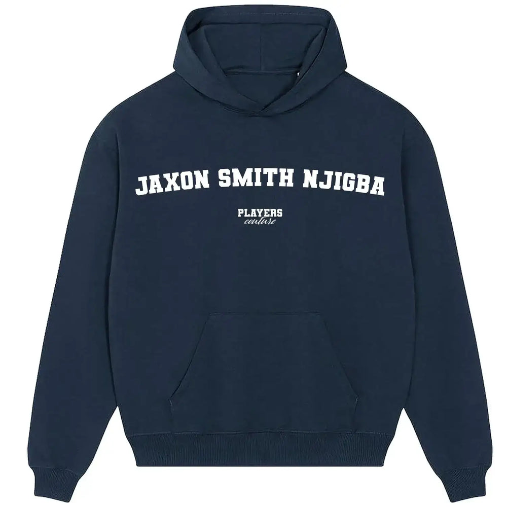 Jaxon Smith Njigba Players Couture Men's Casual Hoodie - Navy / S | American Football, Hoodies, Men's, Name Collection, Seattle Seahawks