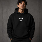 jay-z name-print hoodie - black