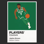 Jaylen Brown Celtics Basketball Icon Frame - Icon Design (View 9)