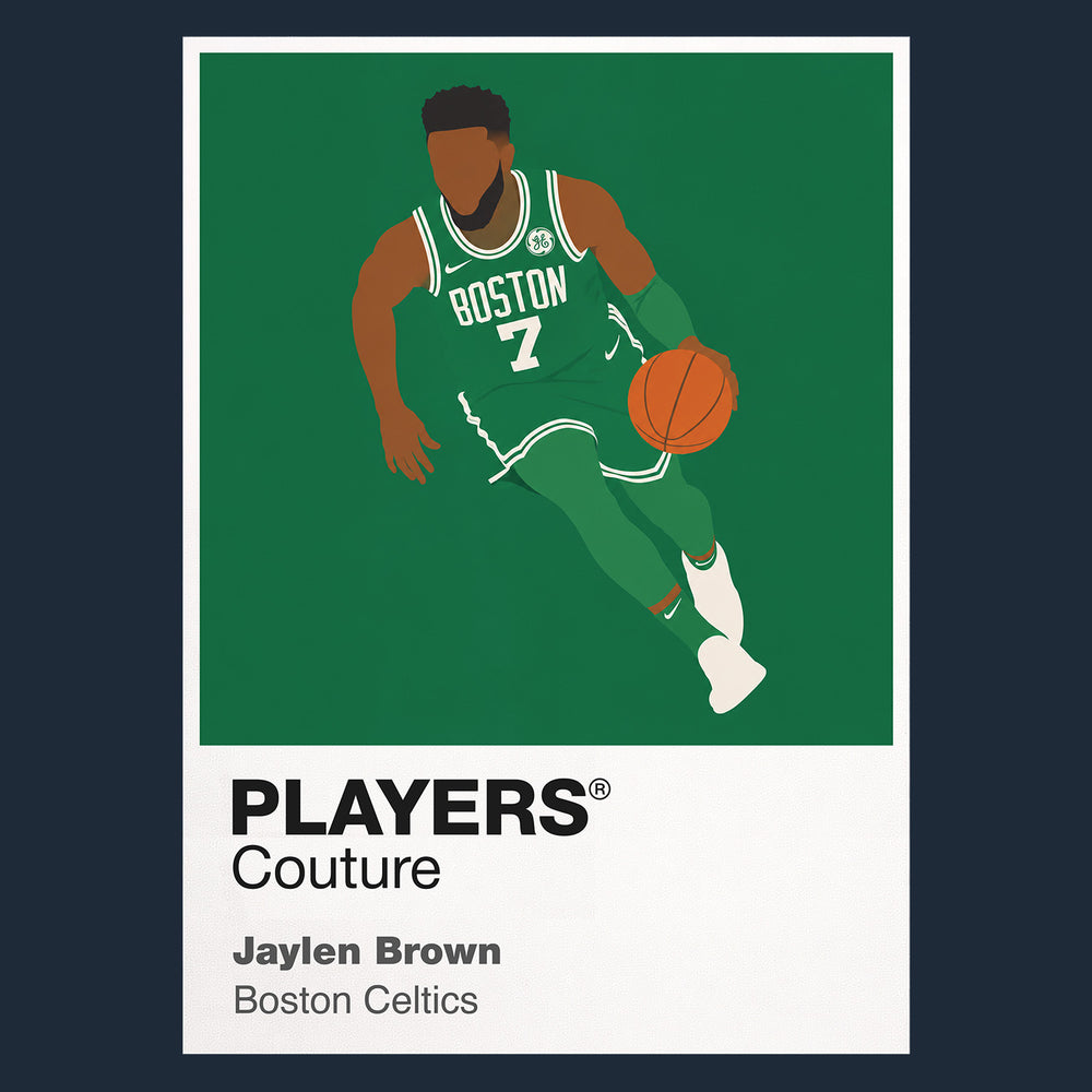 Jaylen Brown Celtics Basketball Icon Frame - Icon Design