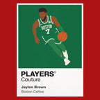 Jaylen Brown Celtics Basketball Icon Frame - Icon Design (View 8)