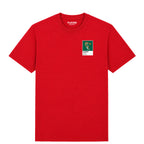Jayson Tatum Celtics Basketball Icon Frame Men's T-Shirt - Red