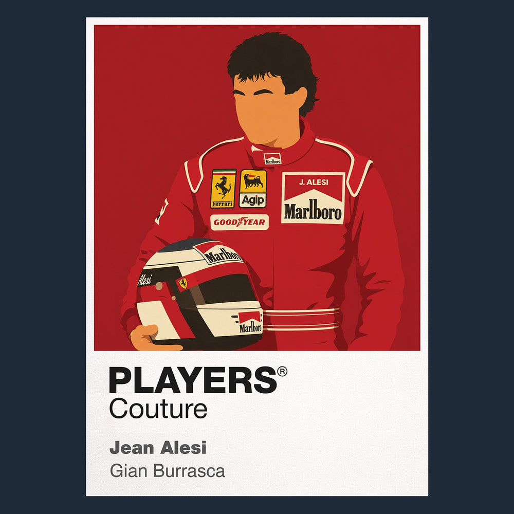 Jean Alesi Formula 1 T-shirt – navy view