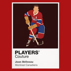 Jean Béliveau Canadiens Ice Hockey Icon Frame Men's T-Shirt – image 10