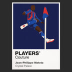 Jean-Philippe Mateta Crystal Palace black Icon Frame artwork detail