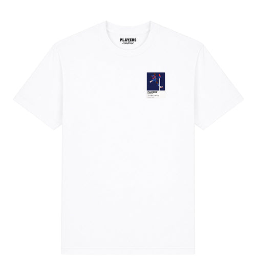 Jean-Philippe Mateta Crystal Palace Icon Frame Men's T-Shirt – white