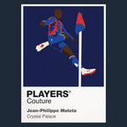 Jean-Philippe Mateta Crystal Palace navy Icon Frame artwork detail