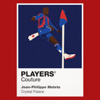 Jean-Philippe Mateta Crystal Palace red Icon Frame artwork detail