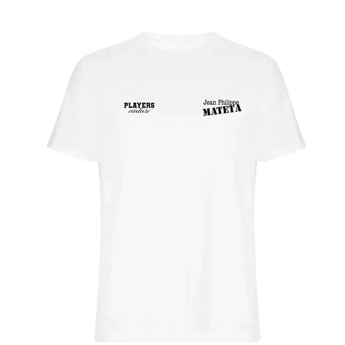 Jean Philippe Mateta t-shirt – white men's t-shirt featuring the Jean Philippe Mateta Players Couture logo