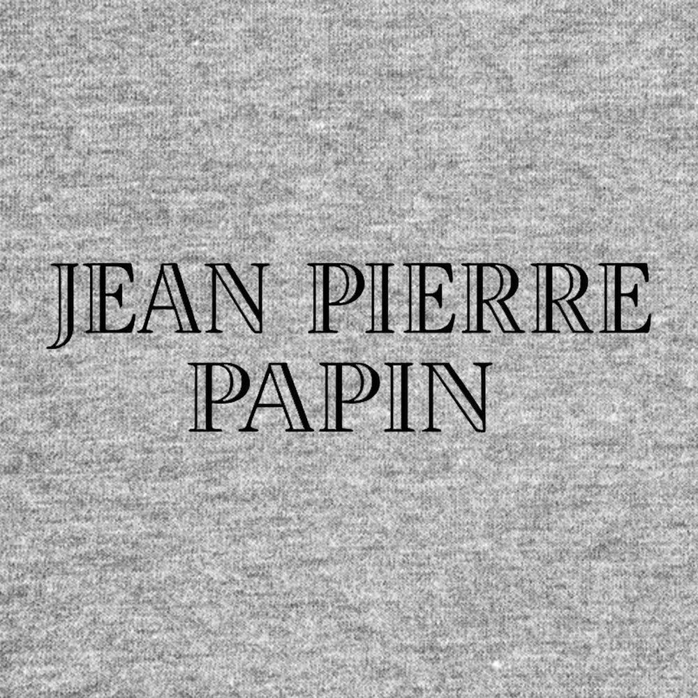 Jean Pierre Papin Logo Players Couture Mens T-Shirt - White / S | AC Milan, Ballon D'Or, Bayern Munich, Bordeaux, Fashion Collection, Football, France, Marseille, Men's, T-Shirts, Volume 1