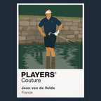 Jean van de Velde Golf Icon Frame Men's Polo Shirt