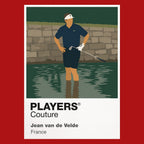 Jean van de Velde Golf Icon Frame Men's Polo Shirt