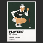 Jeeno Thitikul Golf Icon Frame Men's Hoodie