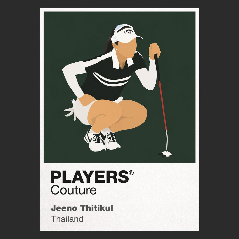 Jeeno Thitikul Golf Icon Frame Men's Polo Shirt