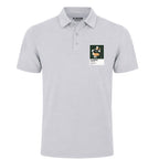 Jeeno Thitikul Golf Icon Frame Men's Polo Shirt - Light Gray