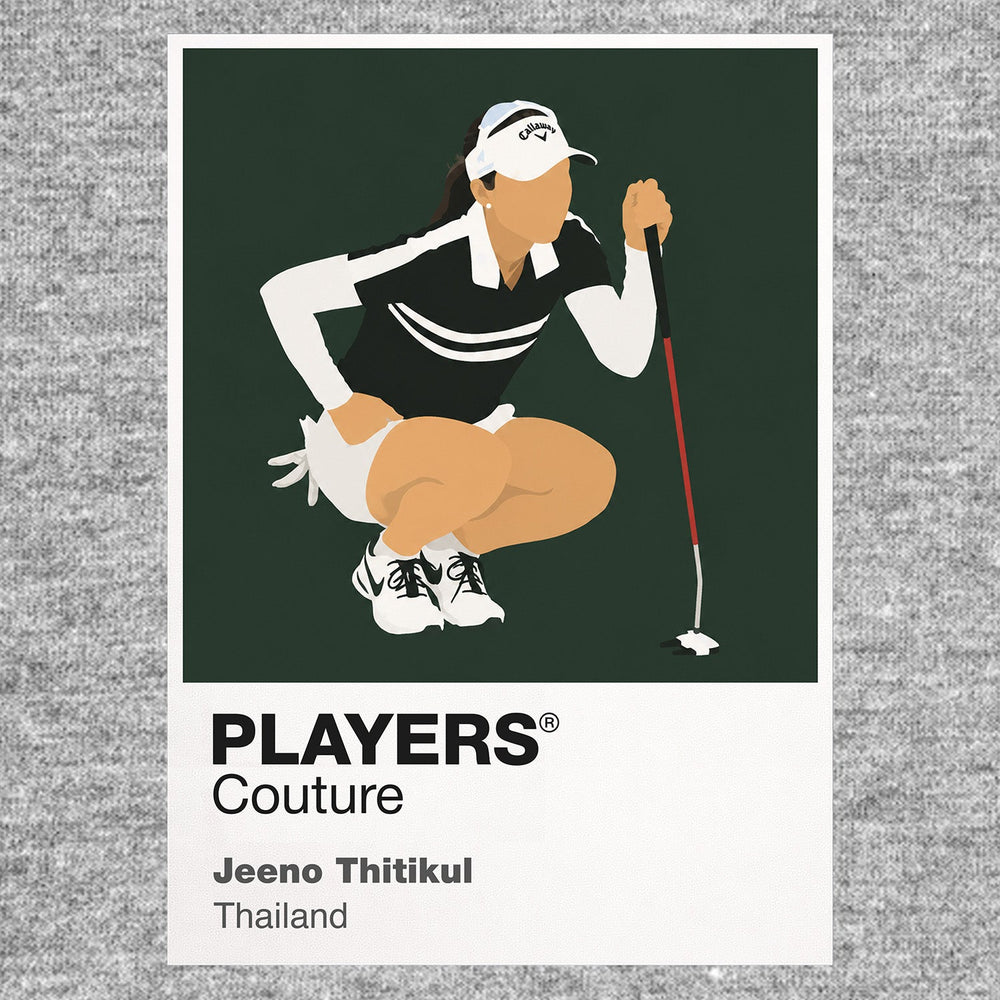 Jeeno Thitikul Golf Icon Frame Men's Polo Shirt