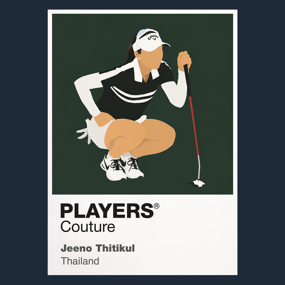 Jeeno Thitikul Golf Icon Frame Men's Polo Shirt