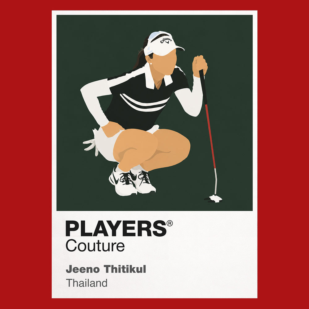 Jeeno Thitikul Golf Icon Frame Men's Hoodie